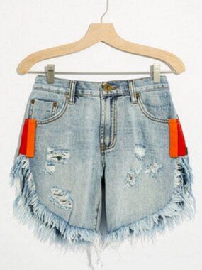 OneTeaspoon Frankies Cutoff Jean Shorts - Size 25